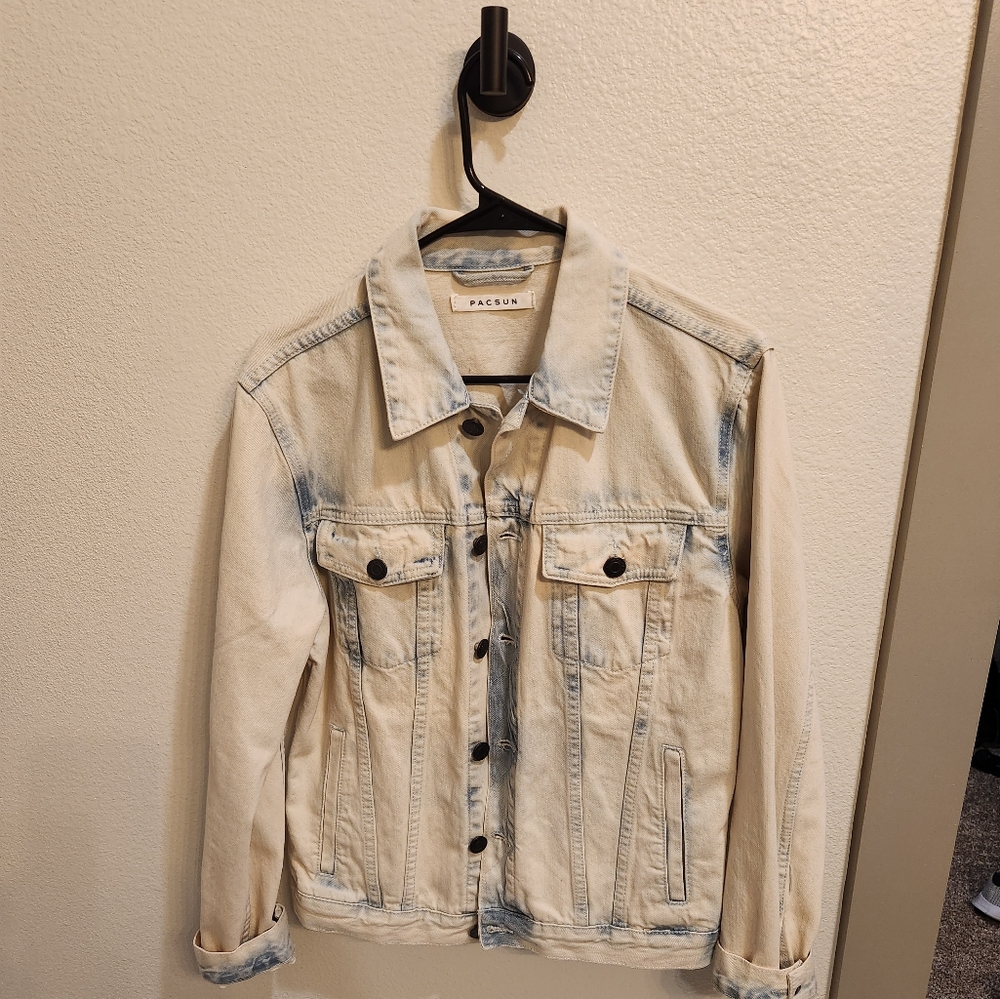 Bleached Denim Jacket (M)